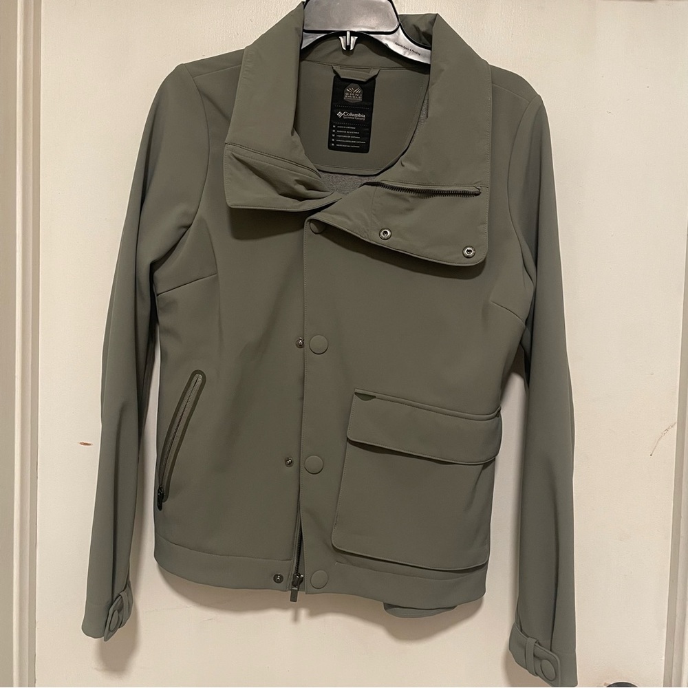 Columbia asymmetrical peacoat